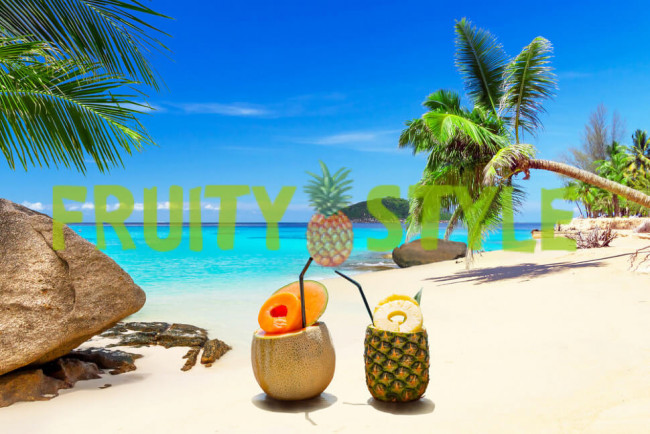 Экзотический фруктовый набор "Райский пляж" 6,5-7 кг 1 набор