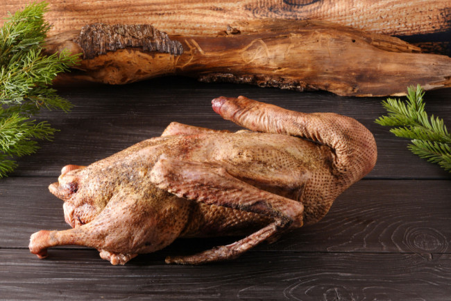 Гусь осенний дикий (вес тушки 1-3 кг) 1 кг