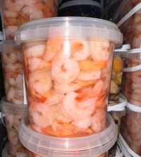 Креветки вареные в масле 1 кг