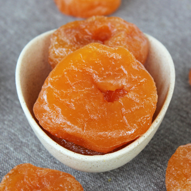 Персик цукат