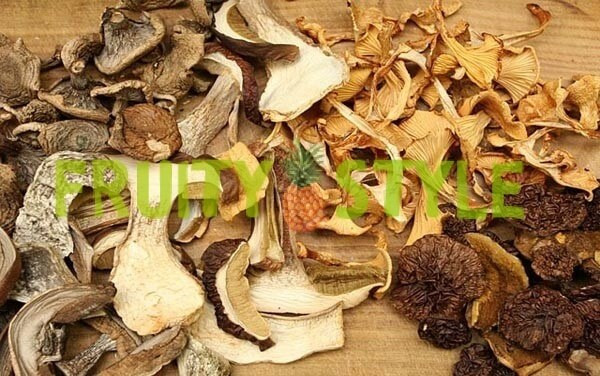 Ассорти сушеных грибов (подберёзовик, подосиновик, лисички) 80 г