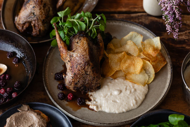 Тетерев без пера ( вес тушки 900 - 1500 гр) 1 шт