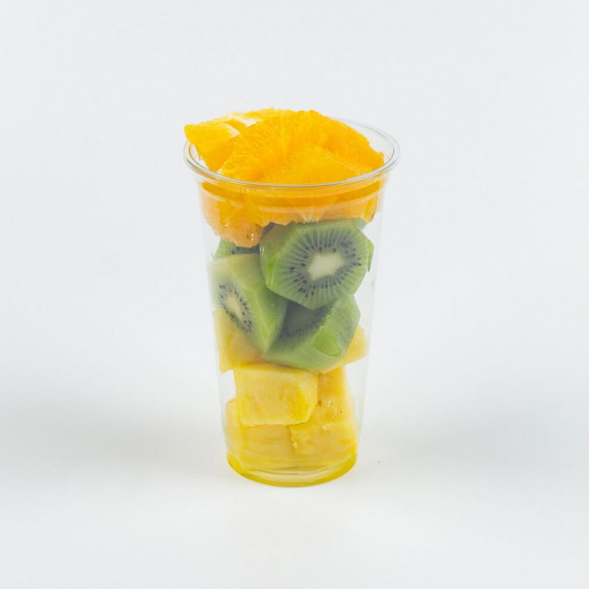 Фруктовая нарезка Fruits Mix Ананас, киви, апельсин 270 г.