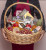 Фруктовая корзина с сыром и фрутками «Гигант»