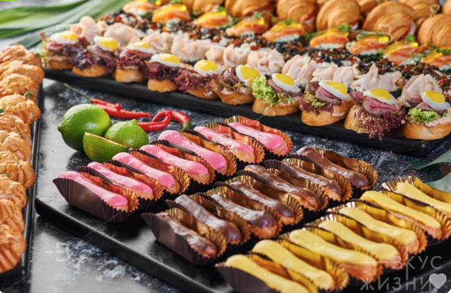 Фуршетный набор Переговоры ан миллион на 16 персон