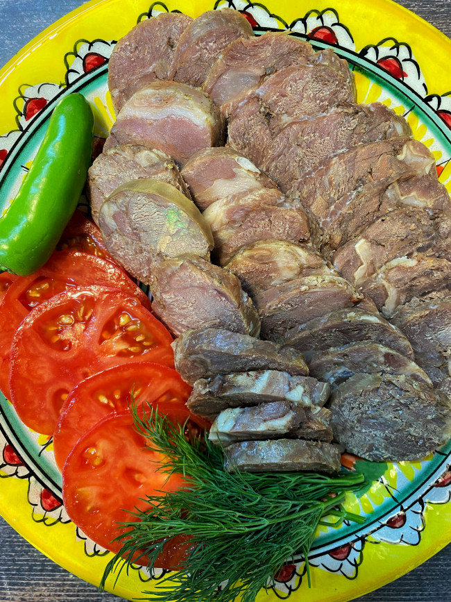 Конская колбаса вареная ( Мордовия ) 1 кг