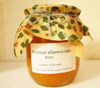 Варенье абрикосовое 800гр (домашнее)