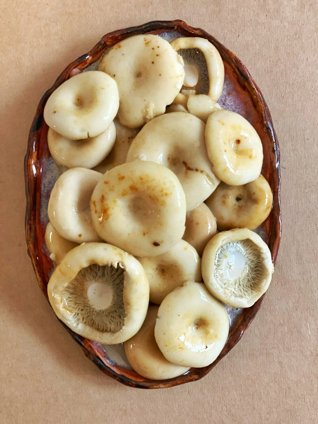 Грибы солёные Грузди белянка сорт "Элитный" 3 литра