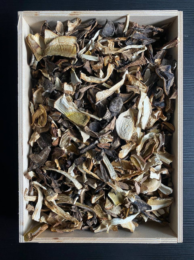 Ассорти грибов ( подосиновик, подберезовик, белый гриб боровик ) ПРЕМИУМ 100 гр