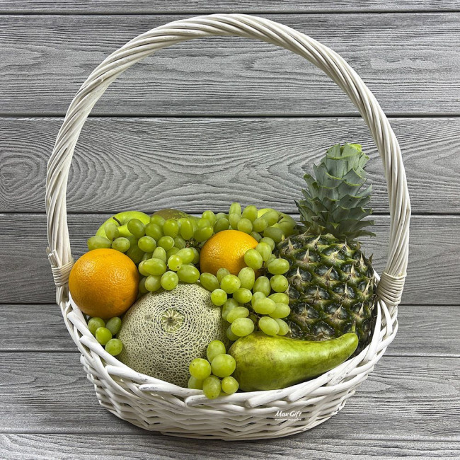 Фруктовая корзина «Ананасовый бум»