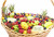 Большая корзина фруктов и ягод «Высшее общество»