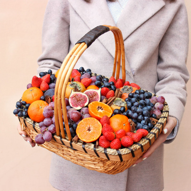 Корзина с фруктами №47