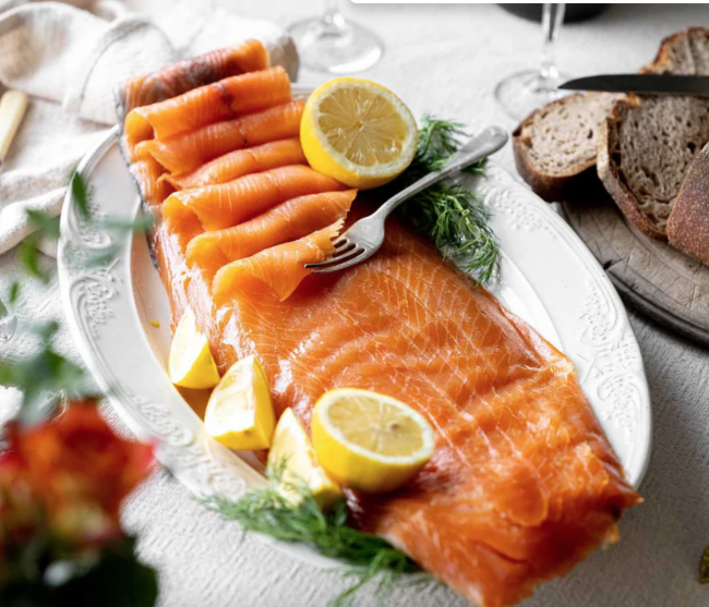 Малосольный лосось по особому рецепту 500 гр