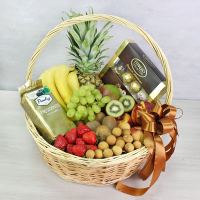 Подарочная фруктовая Корзина №59