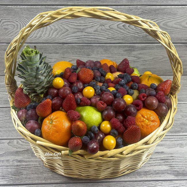 Фруктовая корзина в подарок «Фруктовый коктейль»