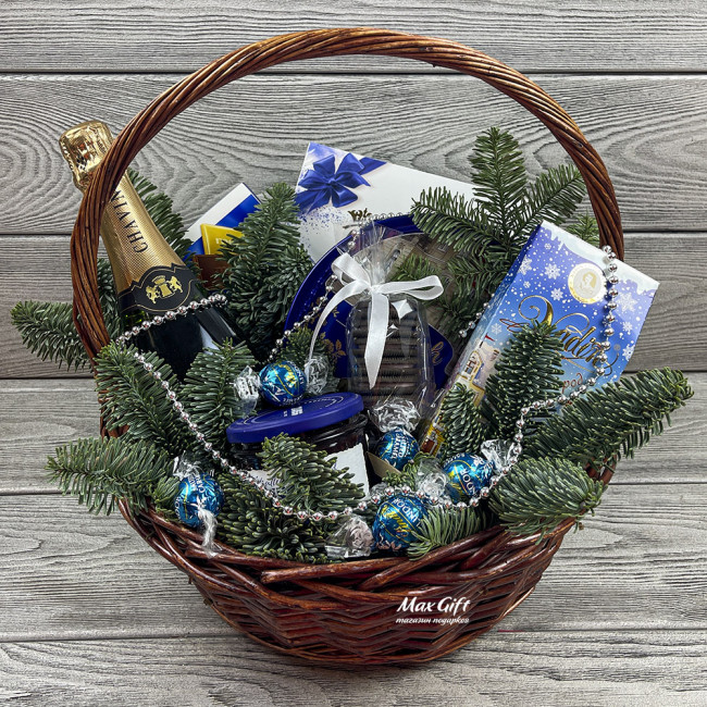 Подарочная корзина «Новогодняя ёлочка» Подарочная корзина «Новогодняя ёлочка»