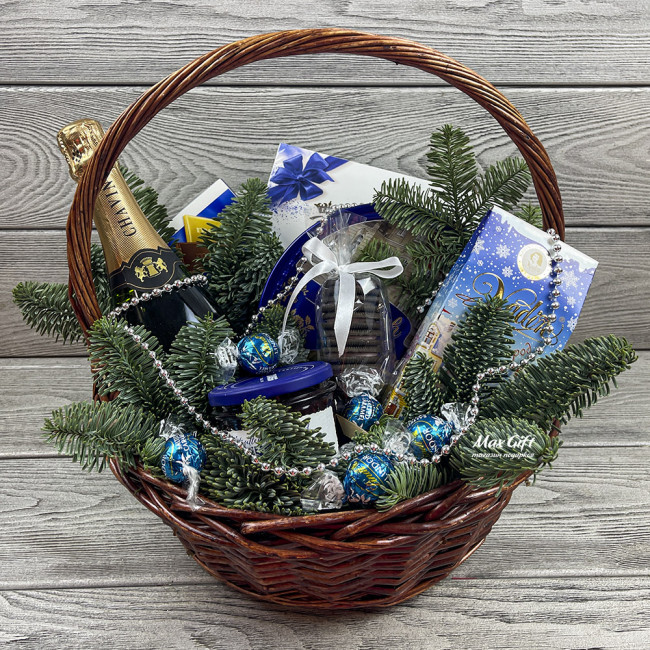 Подарочная корзина «Новогодняя ёлочка» Подарочная корзина «Новогодняя ёлочка»