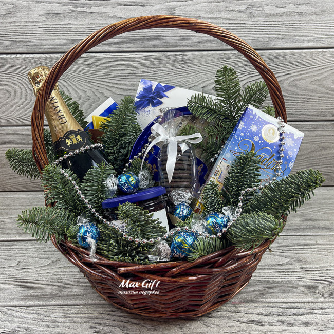 Подарочная корзина «Новогодняя ёлочка» Подарочная корзина «Новогодняя ёлочка»