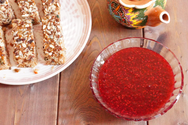 Малина Вологодская протёртая (0,5л) 1 банка