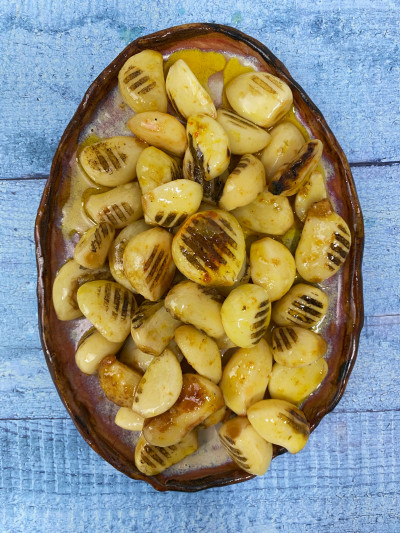 Чеснок на гриле маринованный в масле ( ТУНИС ) 350 гр