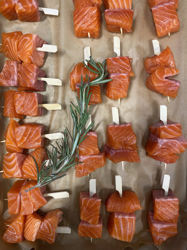 Брошеты Семга 1,5 кг