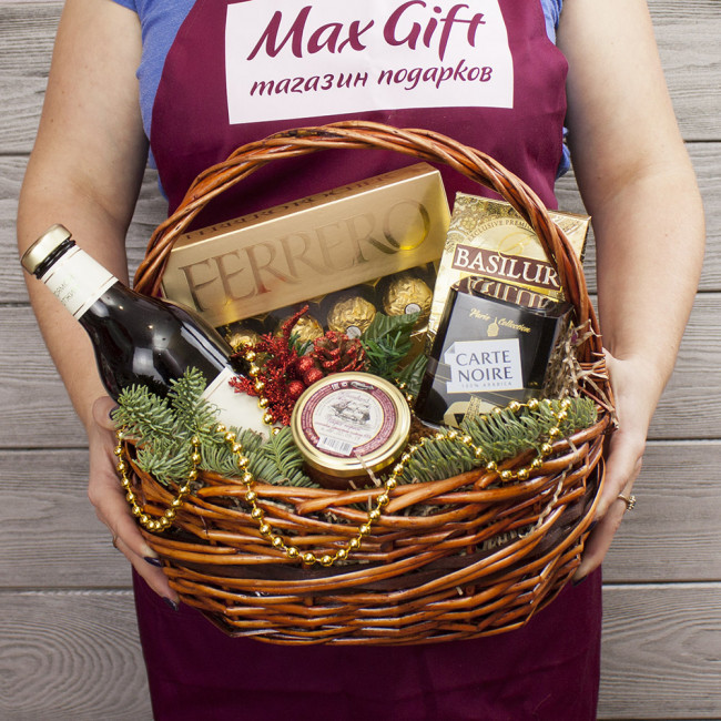 Подарочная корзина «Новогодний подарок»