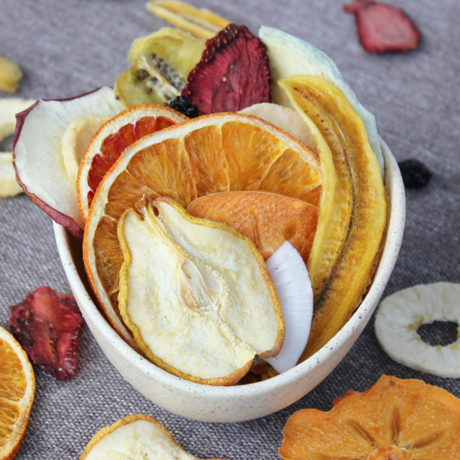 Фруктовые чипсы ассорти