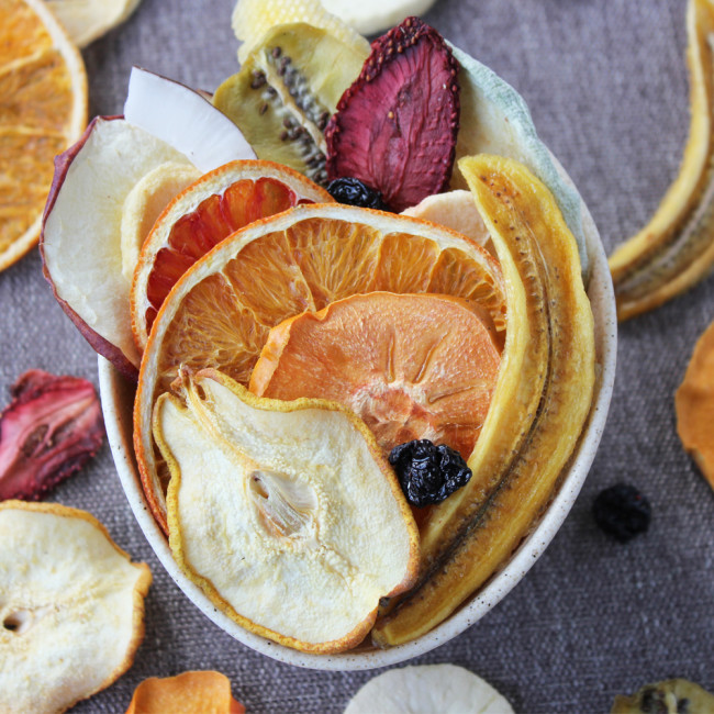 Фруктовые чипсы ассорти