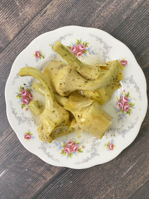 Артишоки по-римски консервированные в масле 300 гр