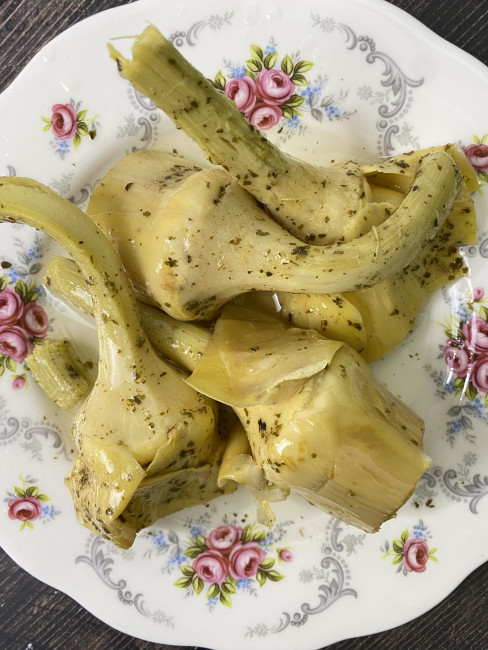 Артишоки по-римски консервированные в масле 300 гр