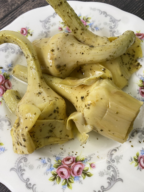 Артишоки по-римски консервированные в масле 300 гр