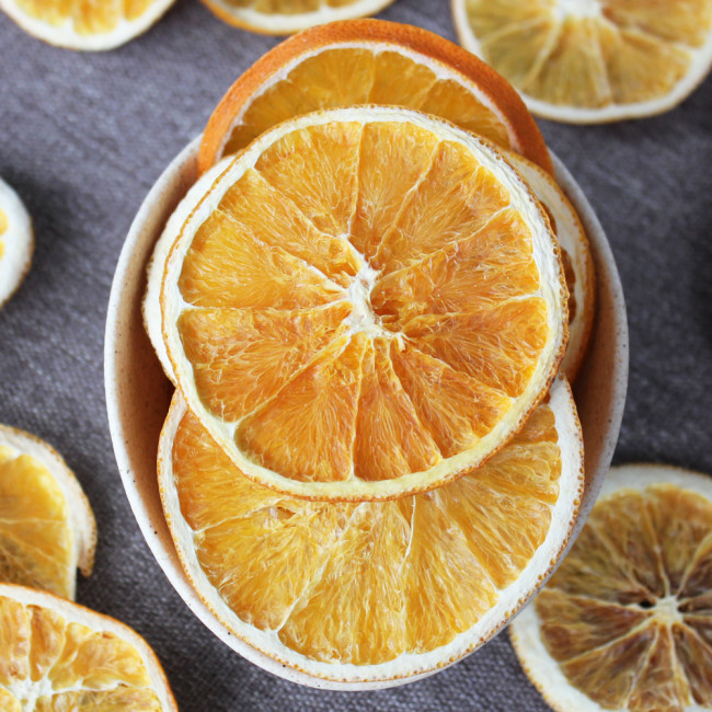 Чипсы из апельсина