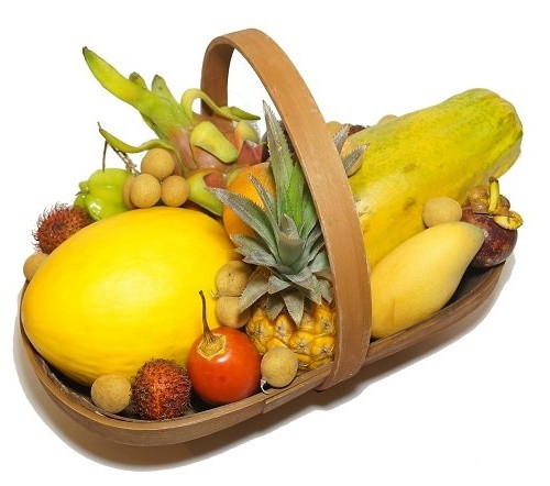 Фруктовая корзина Фрукты из Тайланда 1 корзина