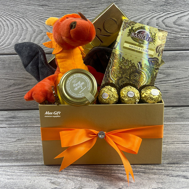 Подарочный набор «Новогодний дракоша»