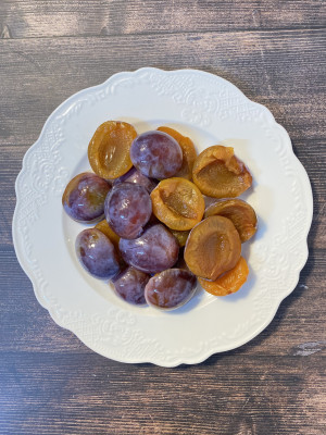 Ферментированная слива сорт ПРЕЗИДЕНТ с лактобактериями 500 гр