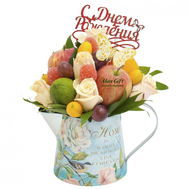 Фруктовый букет “День Рождения!”