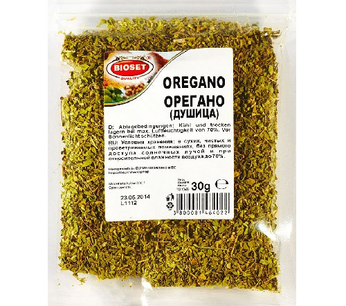 Орегано сушеный 30гр 1уп