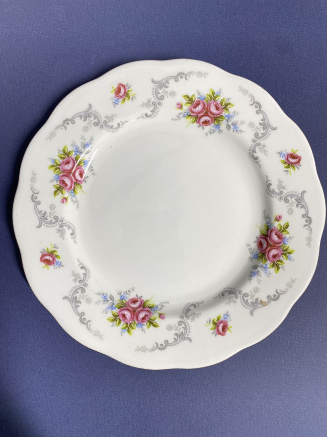 Винтажное фарфоровое трио Royal Albert Tranquility: Изящество Англии 1980-х