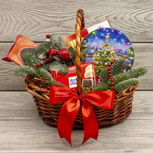 Подарочная корзина «Праздник ёлки»