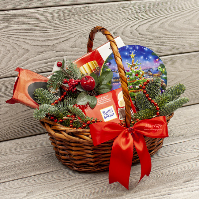 Подарочная корзина «Праздник ёлки»