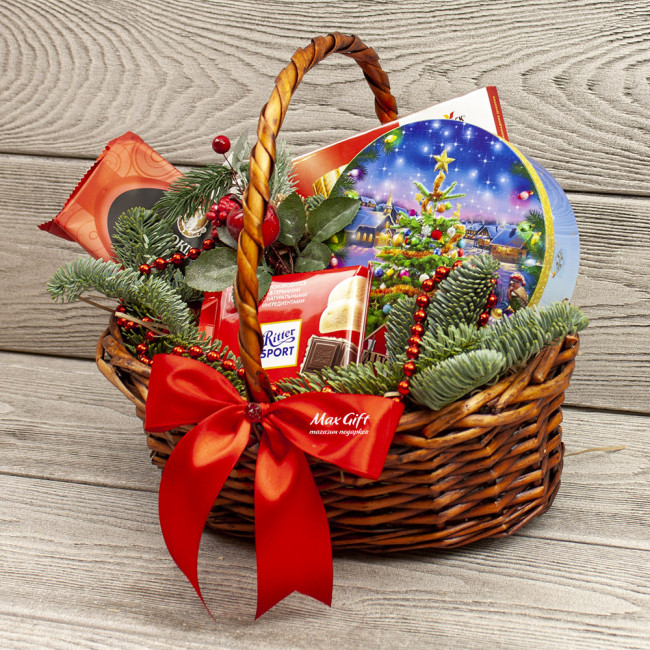 Подарочная корзина «Праздник ёлки»