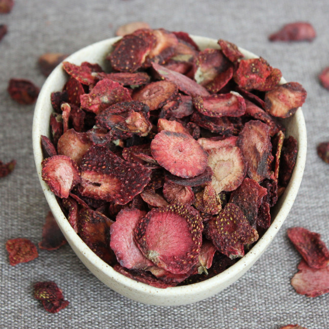 Чипсы из клубники лесной