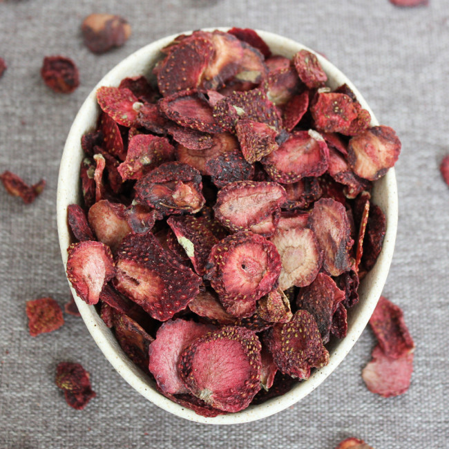 Чипсы из клубники лесной