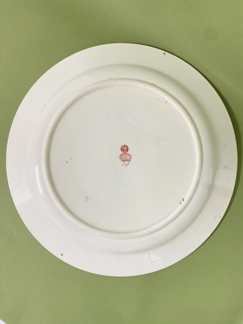 Редкая тарелка фарфоровой мануфактуры Гарднер 