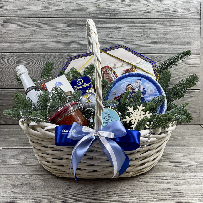 Подарочная корзина «Зимушка зима»