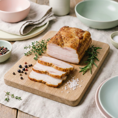 Сало горячего/ холодного копчения (примерный вес продукта 1-2 кг) 1 кг