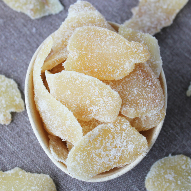 Имбирь вяленый в сахаре