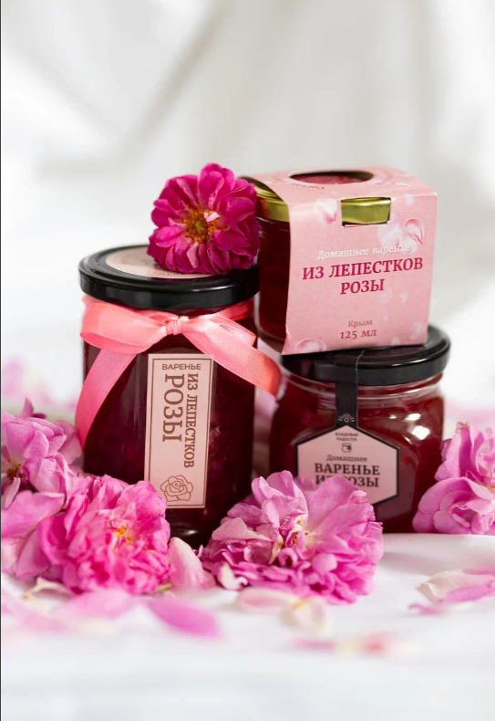 Крымское варенье из роз ( банка 300 мл ) 3 банки