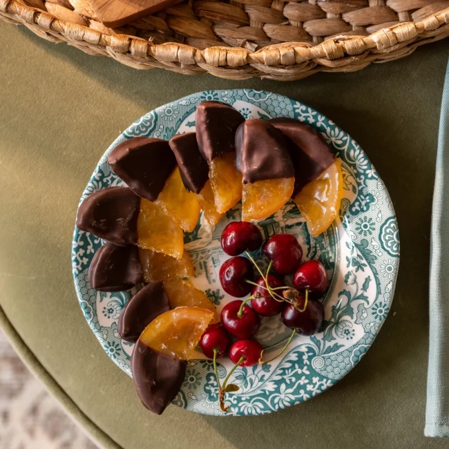 Апельсиновые кольца в шоколаде 10 шт