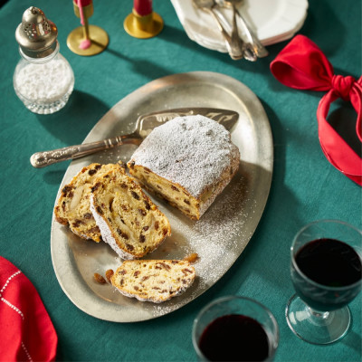 Штоллен - немецкий рождественский кекс, подарок на новый год, новогодний кекс в подарок на рождество 1 кг счастья